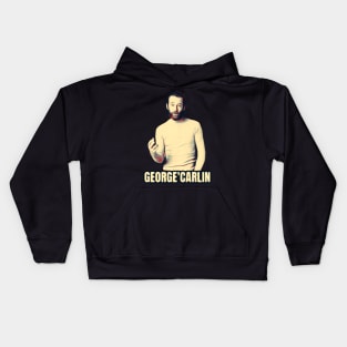 Ton george carlin Kids Hoodie